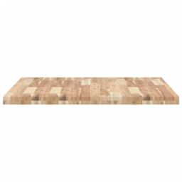 Berkfield Home Table Top Square 90x90x4 cm Solid Wood Acacia in Brown - Size: 90 x 90 x 4 cm - thumbnail 6