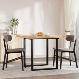 Berkfield Home Table Top Square 90x90x4 cm Solid Wood Acacia in Brown - Size: 90 x 90 x 4 cm - thumbnail 3
