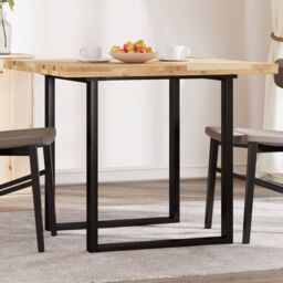 Berkfield Home Table Top Square 90x90x4 cm Solid Wood Acacia in Brown - Size: 90 x 90 x 4 cm - thumbnail 1