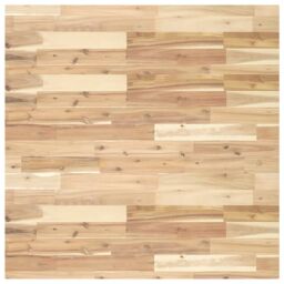Berkfield Home Table Top Square 90x90x4 cm Solid Wood Acacia in Brown - Size: 90 x 90 x 4 cm - thumbnail 2