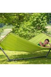 Amazonas Miami Berry Spreader Bar Hammock in Bright Green - thumbnail 2