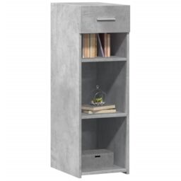 Berkfield Home Sideboard Concrete Grey 30x42.5x93 cm Engineered Wood - thumbnail 3