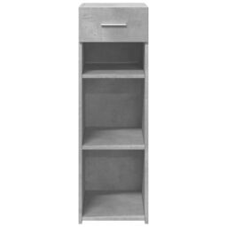 Berkfield Home Sideboard Concrete Grey 30x42.5x93 cm Engineered Wood - thumbnail 4