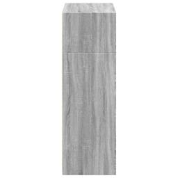 Berkfield Home Highboard Grey Sonoma 70x41x124 cm Engineered Wood - Size: 70 x 41 x 124 cm - thumbnail 5