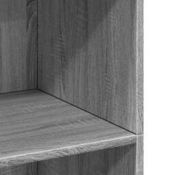 Berkfield Home Highboard Grey Sonoma 70x41x124 cm Engineered Wood - Size: 70 x 41 x 124 cm - thumbnail 7