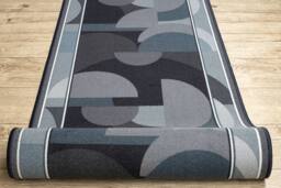 RugsX Anti-Slip Malis Runner in Grey - Size: 100 cm x 180 cm - thumbnail 5
