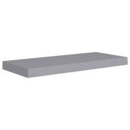 Berkfield Home Durable Floating Wall Shelf Grey 60x23.5x3.8 cm MDF - thumbnail 3