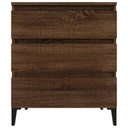 Berkfield Home Sideboard Brown Oak 60x35x70 cm Engineered Wood - Size: 60 x 35 x 70 cm - thumbnail 5