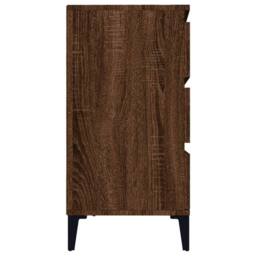 Berkfield Home Sideboard Brown Oak 60x35x70 cm Engineered Wood - Size: 60 x 35 x 70 cm - thumbnail 6