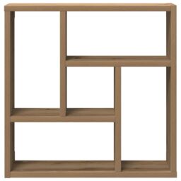 Berkfield Home Wall Shelf Artisan Oak 45x16x45 cm Engineered Wood in Brown - Size: 45 x 16 x 45 cm - thumbnail 4