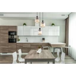 Netlighting Jordana Cluster Pendant Ceiling Light Matt Black 3x E27 - thumbnail 5