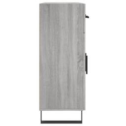 Berkfield Home Sideboard Grey Sonoma 69.5x34x90 cm Engineered Wood - thumbnail 7