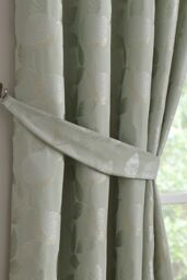 Curtina 'Bramford' Pair Of Curtain Tiebacks in Green - thumbnail 1