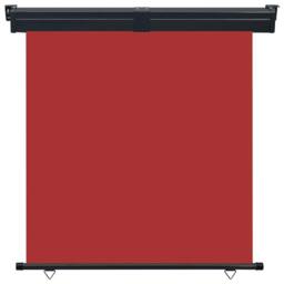 Berkfield Home Balcony Side Awning 170x250 cm Red - thumbnail 2