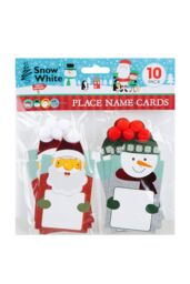VFM e-Store Christmas Place Name Cards Table Marker 10 20x17. 9x1 - thumbnail 1