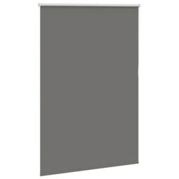 Berkfield Home Roller Blind Blackout Grey 115x175 cm Fabric Width 110.7 cm Polyester - thumbnail 3