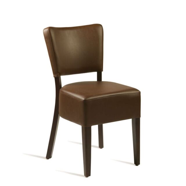 netfurniture Bugel Side Chair - Wenge - Brown
