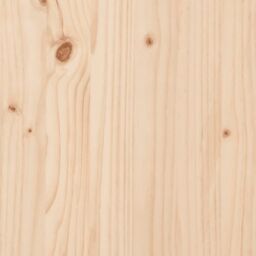 Berkfield Home Table Top 80x40x2.5 cm Solid Wood Pine Rectangular in Brown - thumbnail 6