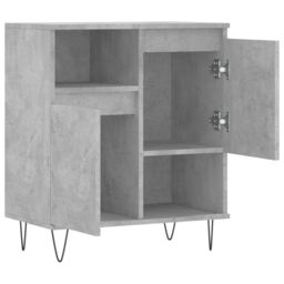 Berkfield Home Sideboard Concrete Grey 60x35x70 cm Engineered Wood - Size: 60 x 35 x 70 cm - thumbnail 6