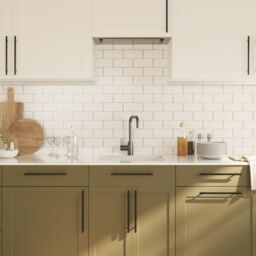 Berkfield Home Cabinet Handles 10 pcs Black 224 mm Stainless Steel - thumbnail 4