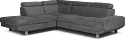 Snugg Furniture UK Limited (Left Hand) Sarntic Corner Sofa bed with storage in Grey - thumbnail 2