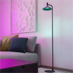 Loops 2 PACK Stylish Black Floor Lamp for Home - Elegant Indoor Lighting - thumbnail 7