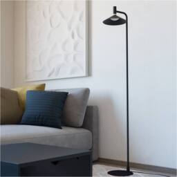 Loops 2 PACK Stylish Black Floor Lamp for Home - Elegant Indoor Lighting - thumbnail 6
