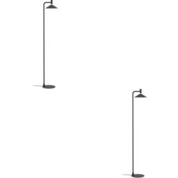 Loops 2 PACK Stylish Black Floor Lamp for Home - Elegant Indoor Lighting - thumbnail 1