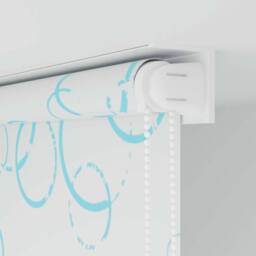 Berkfield Home Shower Roller Blind 100x240 cm Bubble in White - thumbnail 8