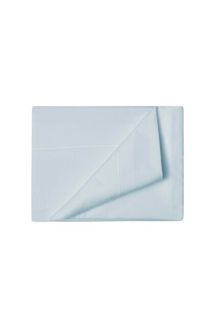 Belledorm Egyptian Cotton 400 Thread Count Flat Sheet in Duck Egg Blue - Size: King - image 1