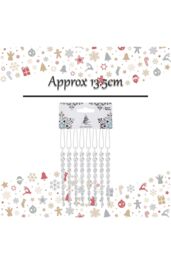 VFM e-Store Christmas Tree Decoration Crystal Look Icicles Ornament X Clear - thumbnail 2
