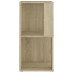 Berkfield Home Corner Cabinet Sonoma Oak 33x33x67 cm Engineered Wood in Brown - Size: 33 x 33 x 67 cm - thumbnail 6