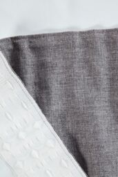 Sundour Eclipse Pencil Pleat Blackout Curtains Taped Curtain Pair in Grey - Size: 117 cm width x 229 cm drop - thumbnail 3