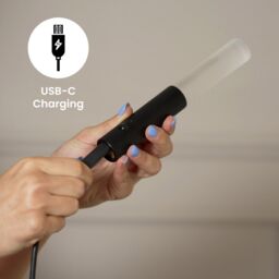 ValueLights Oakley Black Rechargeable Portable Wall Light with PIR Motion Sensor - thumbnail 3