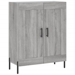 Berkfield Home Sideboard Grey Sonoma 69.5x34x90 cm Engineered Wood - thumbnail 2