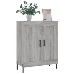 Berkfield Home Sideboard Grey Sonoma 69.5x34x90 cm Engineered Wood - thumbnail 3