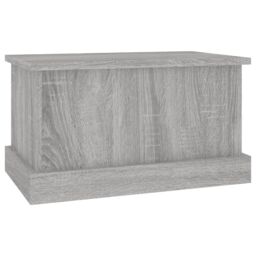 Berkfield Home Storage Box Grey Sonoma 50x30x28 cm Engineered Wood - Size: 50 x 30 x 28 cm - thumbnail 5