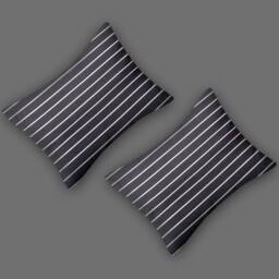 Grace Luxury 4 Piece Duvet Cover Set with Fitted Sheet in Charcoal - Size: Double - thumbnail 5