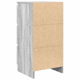 Berkfield Home Sideboard Grey Sonoma 37.5x35x76 cm Engineered Wood - thumbnail 8