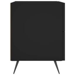 Berkfield Home Modern Bedside Cabinets 2 pcs Black 40x35x47.5 cm Engineered Wood - thumbnail 8