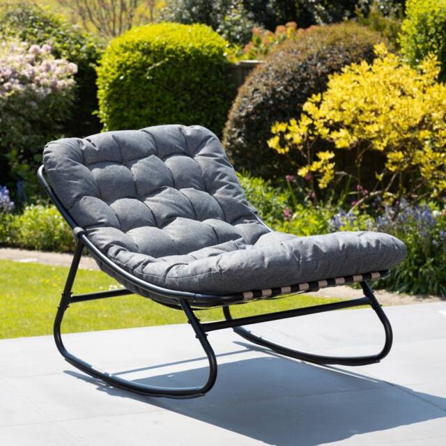 Artemis Home Solace Outdoor Rocking Chair in Grey - image 1