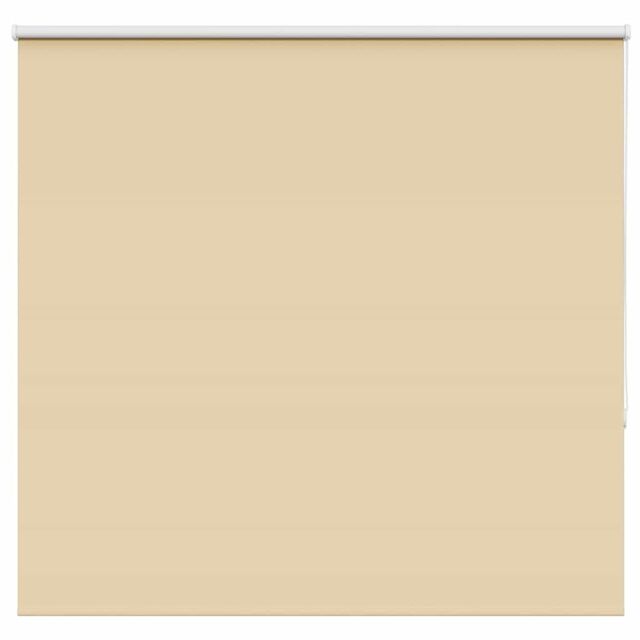 Berkfield Home Roller Blind Blackout Beige 165x150 cm Fabric Width 161.6 cm Polyester - image 1