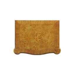 Lock Stock and Barrel Furniture Ltd Hampton 3 Drawer Walnut Bedside - Wood - L45 x W60 x H70 cm in Brown - thumbnail 3