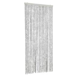 Berkfield Home Fly Curtain Grey 56x185 cm Chenille - thumbnail 2