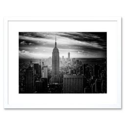 "Artery8 Wall Art Print Asthoff New York City Framed in White - Size: W7"" x H9""" - thumbnail 1