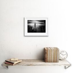 "Artery8 Wall Art Print Asthoff New York City Framed in White - Size: W7"" x H9""" - thumbnail 2