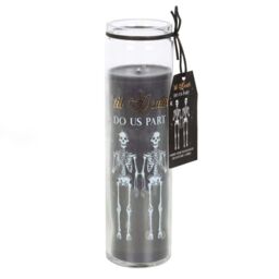 Something Different Til Death Do Us Part Amber Noir Tube Candle in Jet Black - thumbnail 1