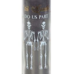 Something Different Til Death Do Us Part Amber Noir Tube Candle in Jet Black - thumbnail 2