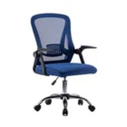 EONLION Mesh Back Ergonomic Office Chair with Flip-up Armrest Blue - thumbnail 1