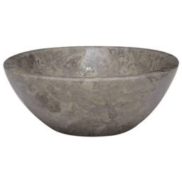 Berkfield Home Sink Grey 53x40x15 cm Marble - Size: 53 x 40 x 15 cm - thumbnail 3